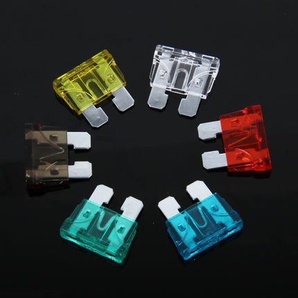 100 PCS 5Amp 7.5Amp 10Amp 15Amp 20Amp 25Amp 30Amp Add-a-circuit Fuse Tap Adapter Blade Fuse Holder(Big Size), Big Size