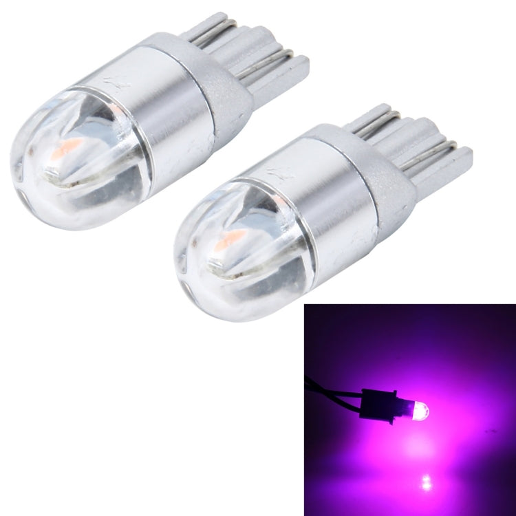 2 PCS T10 2W 2 SMD-3030 LED Car Clearance Lights Lamp, DC 12V