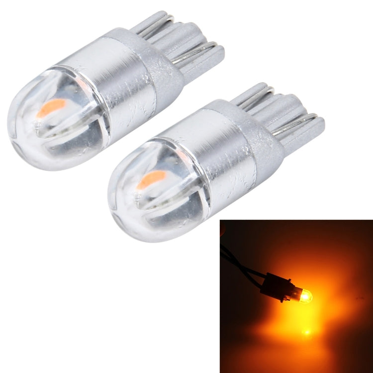 2 PCS T10 2W 2 SMD-3030 LED Car Clearance Lights Lamp, DC 12V