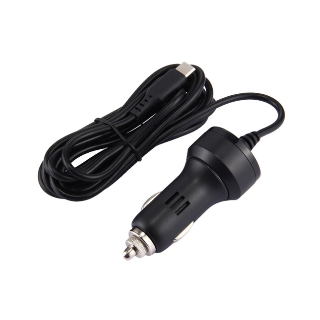 For Nintendo Switch 2.4A USB-C / Type-C Travel Charging Car Charger Adapter, Cable Length: 2m(Black), Car Charger Adapter