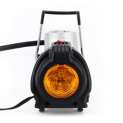 Portable 4X4 Heavy Duty Air Compressor 12V 150PSI 35LPM Pump Tire Inflatable Pump Car Tool with Working Light for Outdoor Emergency
