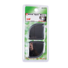 3R-015 2 PCS Car Blind Spot Rear View Wide Angle Mirror, Diameter: 5cm, 3R-015 (Silver)