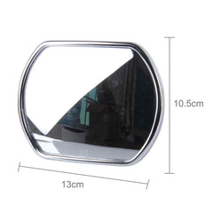 3R-025 Truck Blind Spot Rear View Wide Angle Mirror, Size: 14cm × 10.5cm, 3R-025 (Silver)