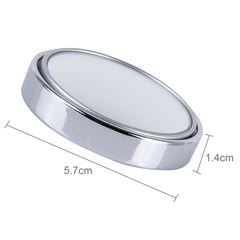 3R-035 Car Blind Spot Rear View Wide Angle Mirror, Diameter: 5cm, 3R-035 (Silver)