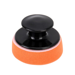 Car Polishing Sponge Round Sponge High-density Sponge, Size:7.5*5cm