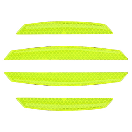 4 PCS Universal Car Door Anti-collision Strip Protection Guards Trims Stickers