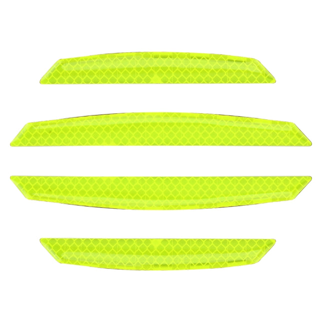 4 PCS Universal Car Door Anti-collision Strip Protection Guards Trims Stickers