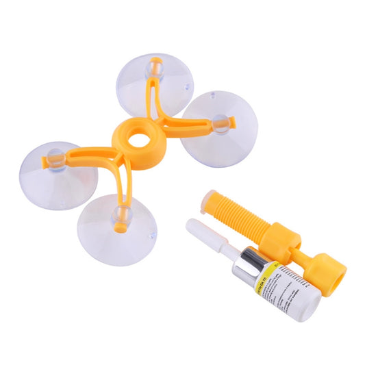 Professional Windscreen Repair Tool Paintless Dent Removal Car Window Windshield Repair Kit Chip Crack Auto Glass, Windscreen Repair Tool, Windscreen Repair Tool (White)
