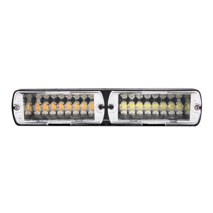 DC 12V 4.2W 16LEDs Crystal Lamp Beads Car Windshield Warning Lamp 18 Flash Patterns(Adjustable) , CMS5390BL, CMS5390LR, CMS5390RL, CMS5390WL, CMS5390WY, CMS5390YL
