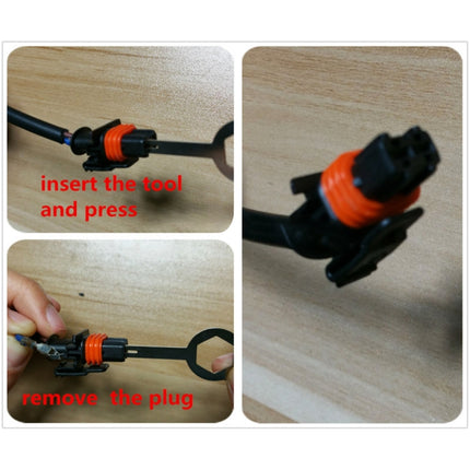 11 PCS Auto Car Plug Circuit Board Wire Harness Terminal Extraction Pick Connector Crimp Pin Back Needle Remove Tool, 11 PCS