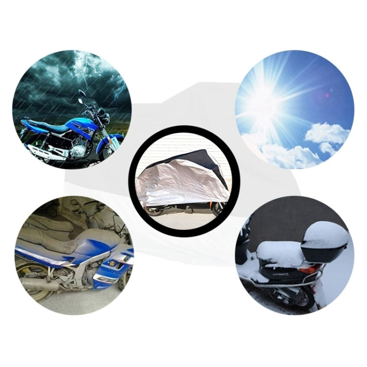 190T Polyester Taffeta All Season Waterproof Sun Motorcycle Mountain Bike Cover Dust & Anti-UV Outdoor Camouflage Bicycle Protector, Size: XL