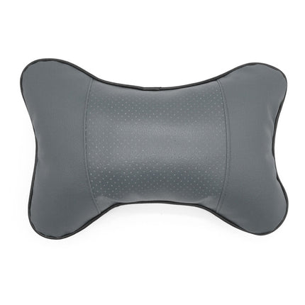 Four Seasons Breathable Leather Surface Car Neck Pillow Head Pillow