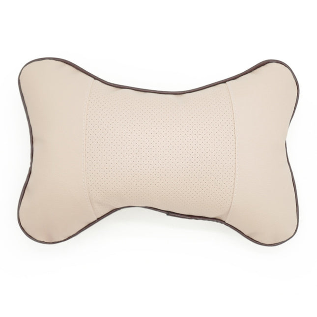 Four Seasons Breathable Leather Surface Car Neck Pillow Head Pillow, CMS5413A, CMS5413B, CMS5413C, CMS5413D, CMS5413E, CMS5413F