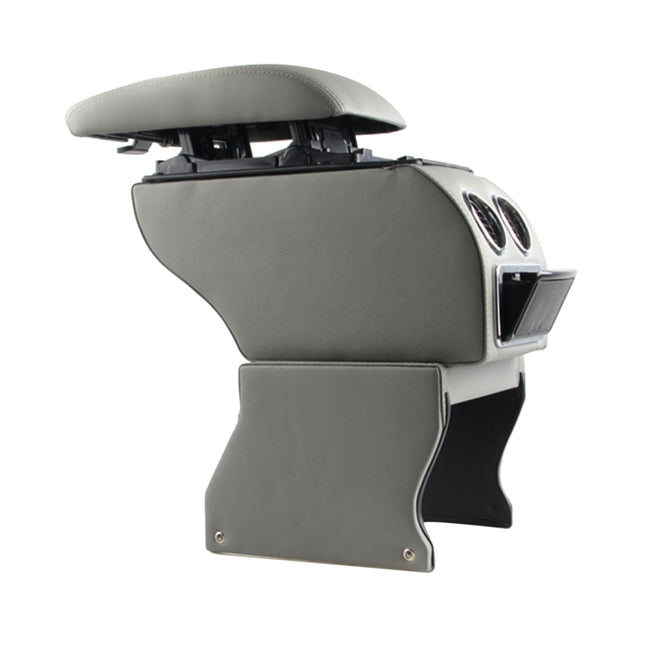 Car ABS Leather Wrapped Armrest Box with Fast Charge USB Holes and Cables for Tiguan