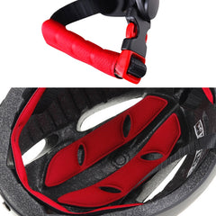 Base Camp Colorful Men and Women Road Mountain Bike Magnetic Goggles Helmets Riding Safety Helmet Head Circumference Fit for 56-62cm, Riding Safety Helmet(Silver)