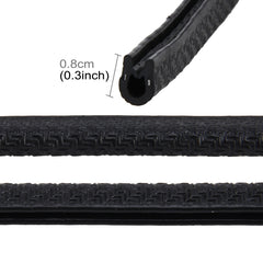 5m Rubber Car Side Door Edge Protection Wire Guards Cover Trims Stickers