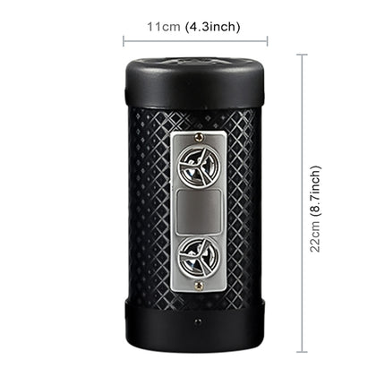 4 inch Round Shape Stereo Motorcycle / Car / Household Subwoofer, Built-in Bluetooth, Support TF Card & U Disk Reader, with Remote Control