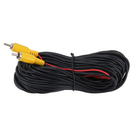 Car Reverse Rear View Parking Camera Video Cable With Detection Wire, Cable Length: 10m, Cable Length: 10m