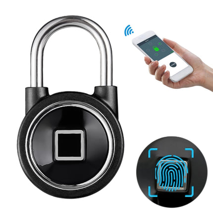 Waterproof Intelligent Bluetooth Fingerprint Padlock Remote Unlocking for iOS / Android, Fingerprint and Remote Padlock(Silver), Fingerprint and Remote Padlock(Black), Fingerprint and Remote Padlock(Blue)