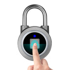 Fingerprint and Remote Padlock(Silver) / Silver