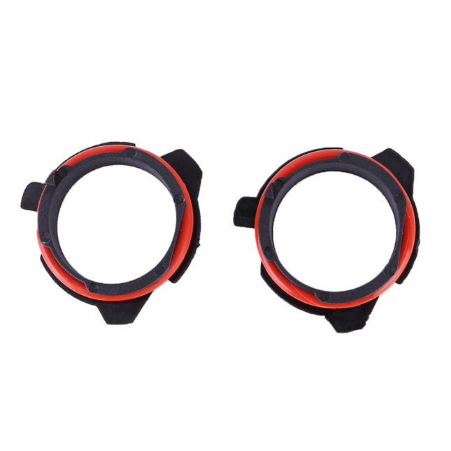 1 Pair TK-125 H7 LED Headlight Bulb Base Retainer Holder Adapter for BMW E39-2 / 5 Series / Z Series