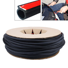 Big D-shaped Car Noise Reduction Sealing Strip with Sticker, Length: 100m, Length: 100m Big D-shaped