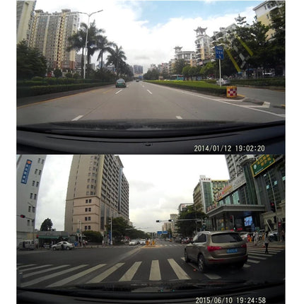 HD 720P 2.4 inch Video Camera Recorder DVR + Radar Detector, SQ Program, Support G-sensor / Night Vision, 2.4 inch