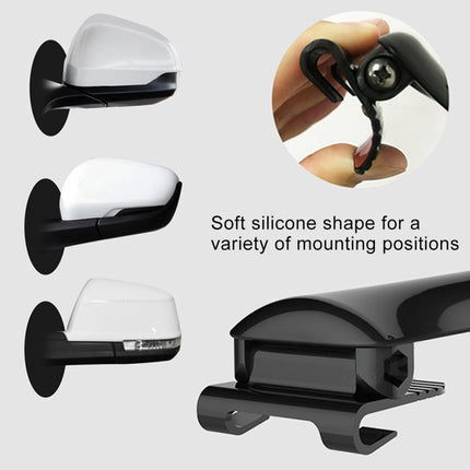 3R-094 Auxiliary Rear View Mirror Car Adjustable Blind Spot Mirror Wide Angle Auxiliary Rear View Side Mirror for Left Mirror, 3R-094 (White)