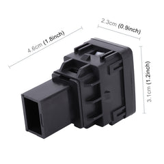 Car Fog Light 5 Pin On-Off Button Switch with Cable for Nissan Sylphy