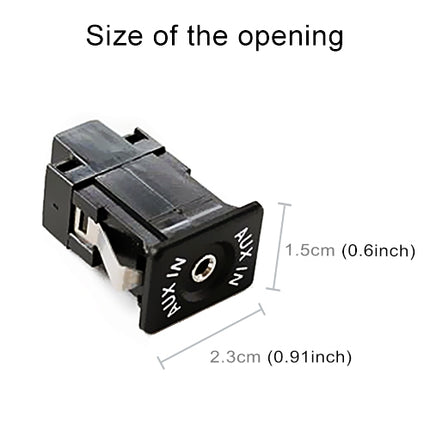 AUX Interface + Wiring Hardness for BMW MINI ONE COOPER E39 E53 X5Z4 E85 E86 X3 E83, Cable Length: 1.5m, BMW E39 / E53