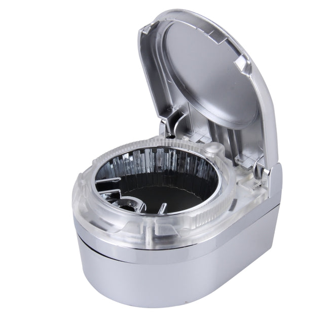 SHUNWEI SD-1201 Mini Portable Car Ashtray Blue LED Light for Dashboard Cigar Cigarette, SD-1201