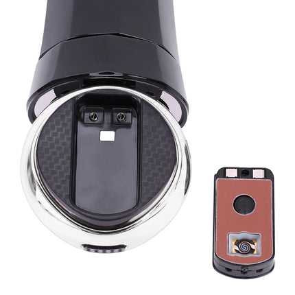 2 in 1 Universal Car Detachable Electronic Cigarette Lighter + Trash Rubbish Bin Ashtray