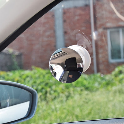 Car Auto 360 Degree Adjustable Baby View Mirror Rear Baby Safety Convex Mirror, Diameter: 85mm