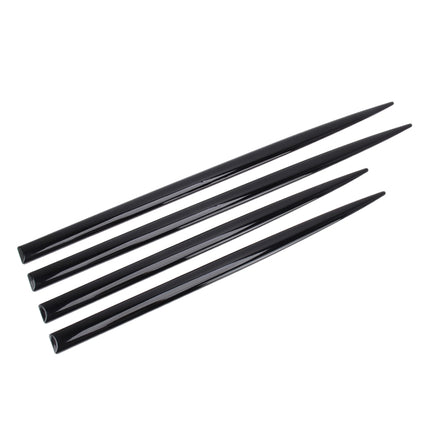 4 PCS Car Auto Door Side Edge Metal Anti-scratch Body Guard Protection Strip Sticker