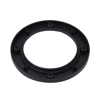 2 PCS 4 inch Car Auto ABS Loudspeaker Base Protection Hollow Cover Holder Mat, Inner Diameter: 10cm
