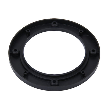 2 PCS 5 inch Car Auto ABS Loudspeaker Base Protection Hollow Cover Holder Mat, Inner Diameter: 12.5cm