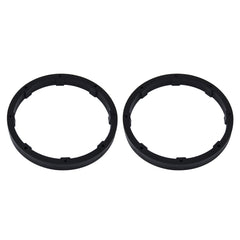2 PCS 6.5 inch Car Auto ABS  Loudspeaker Base Protection Solid Cover Holder Mat, Inner Diameter: 14.5cm