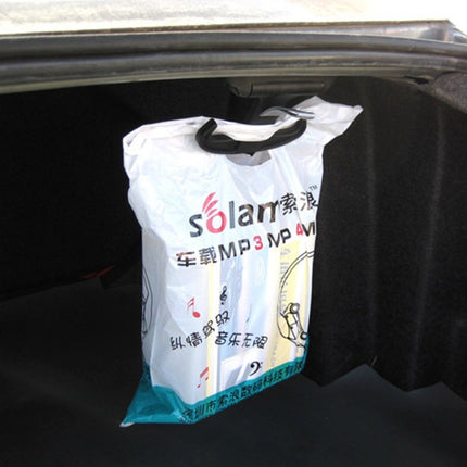 Bull Horn Shape Car Trunk Bag Hook Holder Hanger for Magotan Sagitar Octavia CC NMS