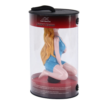 Universal Sexy Beauty Shape ABS Manual or Automatic Gear Shift Knob  with Three Rubber Covers Fit for All Car