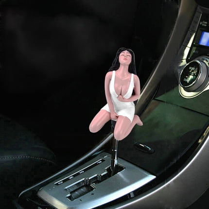 Universal Sexy Beauty Shape ABS Manual or Automatic Gear Shift Knob  with Three Rubber Covers Fit for All Car, Sexy Beauty Shape 4, Sexy Beauty Shape 1, Sexy Beauty Shape 3
