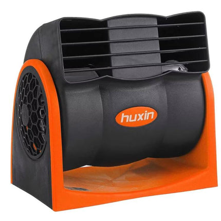 HX-T302 DC 24V 7W Portable Vehicle Cooling Fan Low Noise Silent Cooler Air Conditioner, 2 Speeds Adjustable, Random Color Delivery, HX-T302 24V
