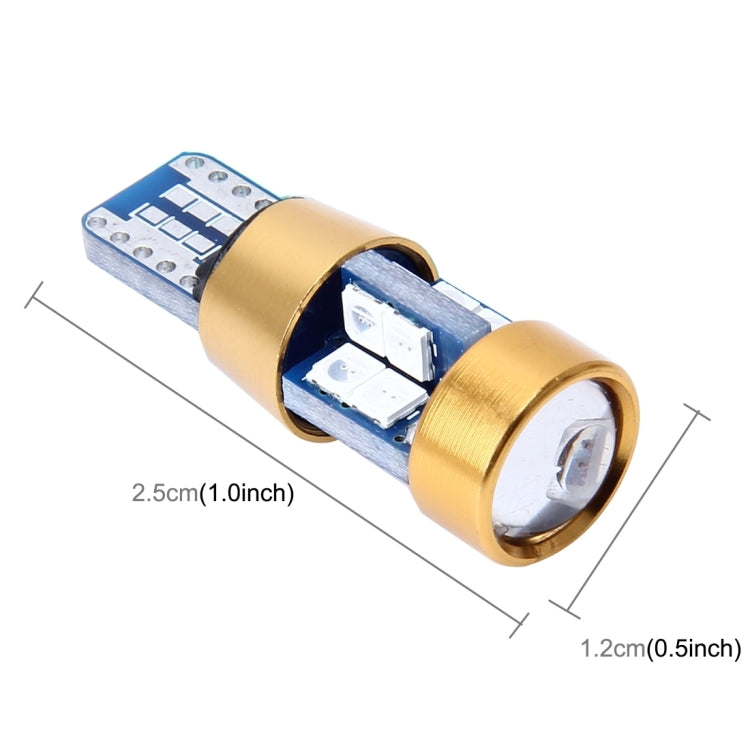 2 PCS T10 3W Error-Free Car Clearance Light with 19 SMD-3030 LED Lamp, DC 12V