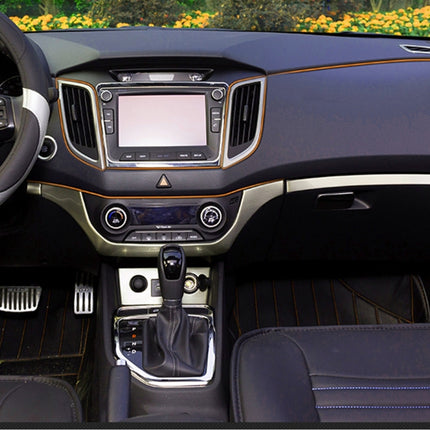 5m Flexible Trim For DIY Automobile Car Interior Moulding Trim Decorative Line Strip with Film Scraper