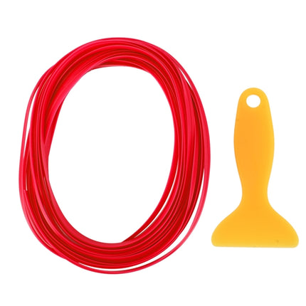 5m Flexible Trim For DIY Automobile Car Interior Moulding Trim Decorative Line Strip with Film Scraper