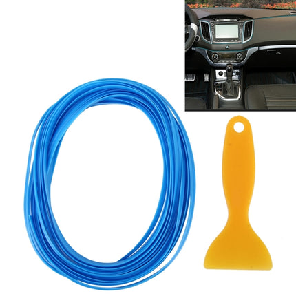 5m Flexible Trim For DIY Automobile Car Interior Moulding Trim Decorative Line Strip with Film Scraper