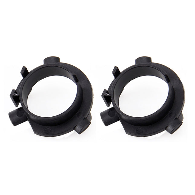 1 Pair H7 LED Headlight Bulb Retainers Holder Adapter for KIA Sorento/Sportage R/Grand Santa Fe/K3/K4/K5, Hyundai Sonata Generation 9(2015-2017)/Coupe/new Santafe/Veloster, For KIA/Hyundai