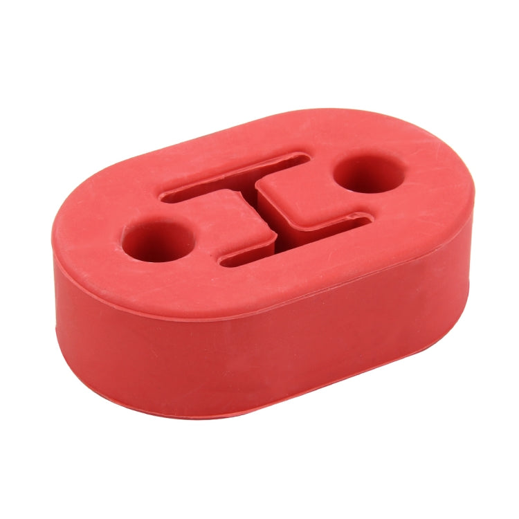 Universal Car Two Holes Adjustable Rubber Mounting Bracket Exhaust Tube Hanging Rubber Tube Car Exhaust Pipe Hanging Shackle Hanging Exhaust Hanging From Ear