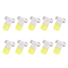 10 PCS 2W T3 Wedge Instrument Panel LED Light Dashboard Gauge Cluster Indicator Lamp Bulb
