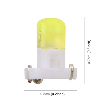 10 PCS 2W T3 Wedge Instrument Panel LED Light Dashboard Gauge Cluster Indicator Lamp Bulb