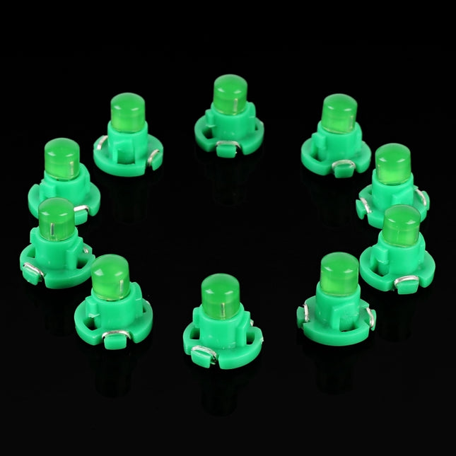 10PCS 2W T4.2 Wedge Instrument Panel LED Light Dashboard Gauge Cluster Indicator Lamp Bulb, 2W T4.2, T4.2